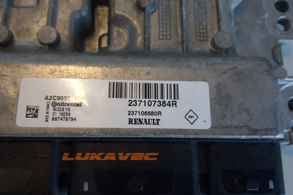 RENAULT KANGOO KOMPJUTER MOTORA 1.5 DCi 237107384R SID310 CONTINENTAL