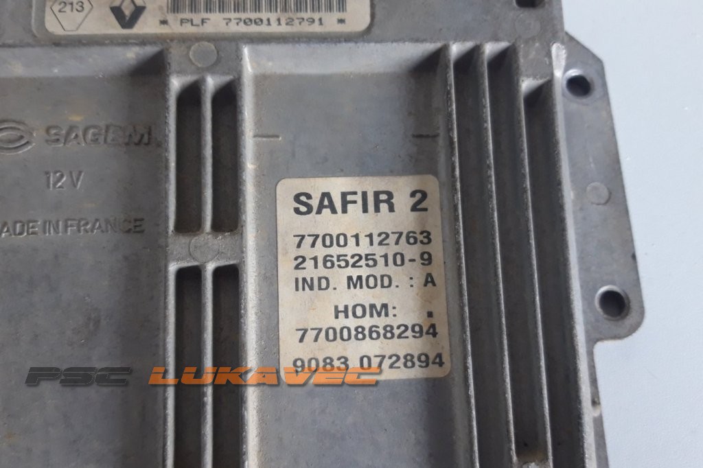 RENAULT TWINGO KOMPJUTER MOTORA 1.2 8v 7700112736