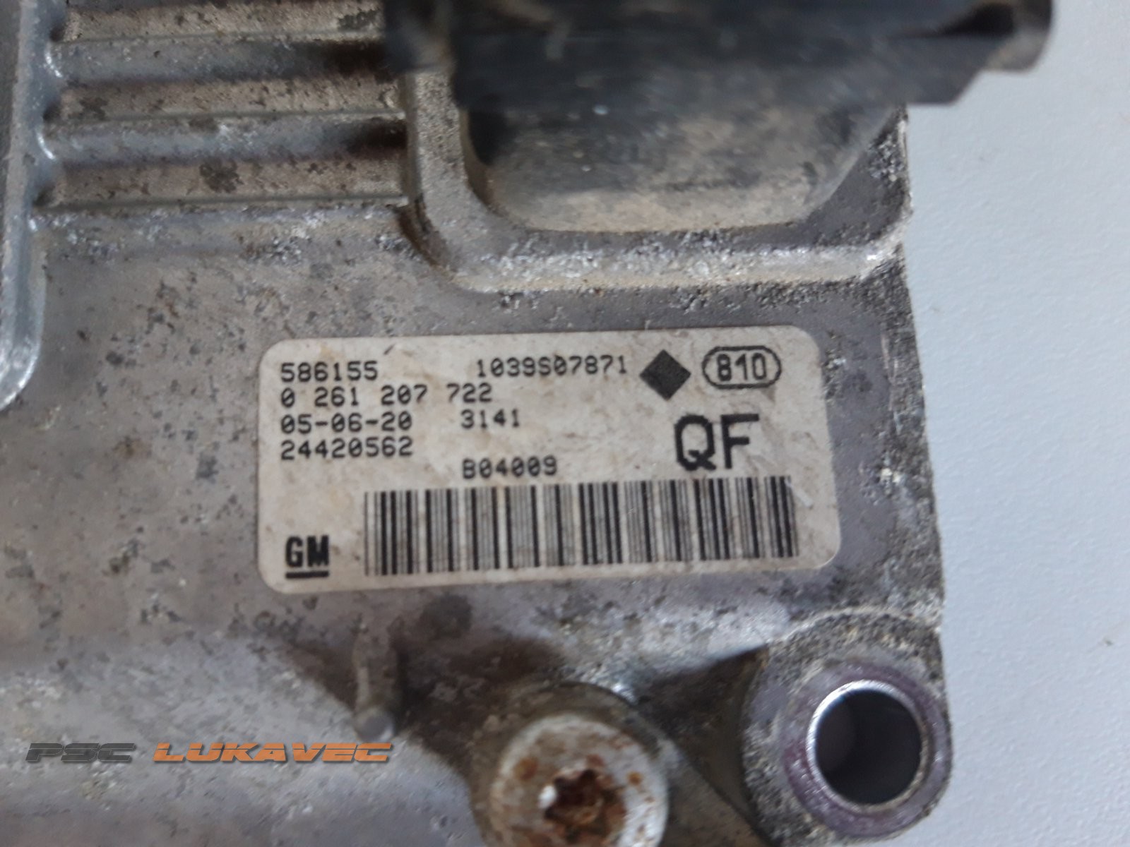 OPEL ASTRA H KOMPJUTER MOTORA 1.4 16v 0261207722