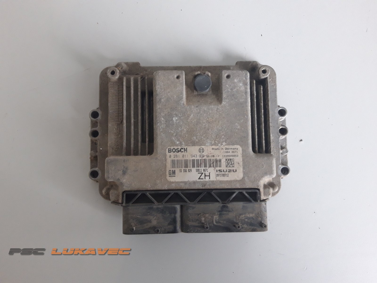 OPEL ASTRA H KOMPJUTER MOTORA 1.7 CDTi 0281011943