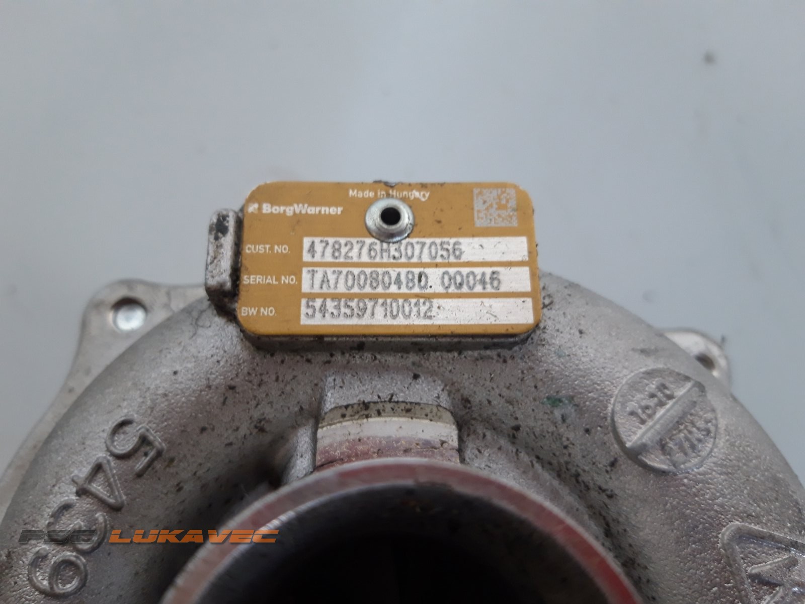 RENAULT CLIO 3 TURBINA 1.5 DCi 54359710012