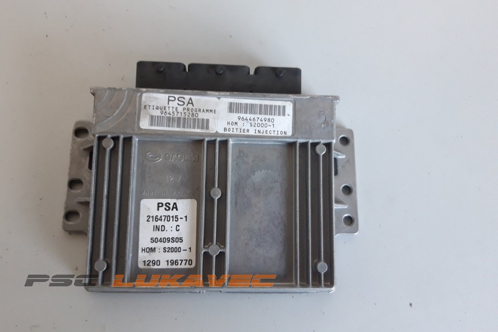 CITROEN XSARA PICASSO KOMPJUTER MOTORA 1.8 16V 96446764980