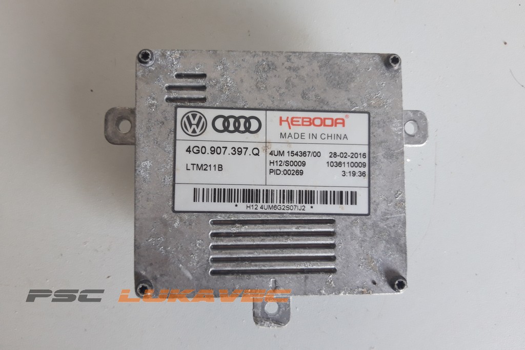 AUDI A4 BALAST KSENONA A4 TRAFO KSENONA 4G0907397Q