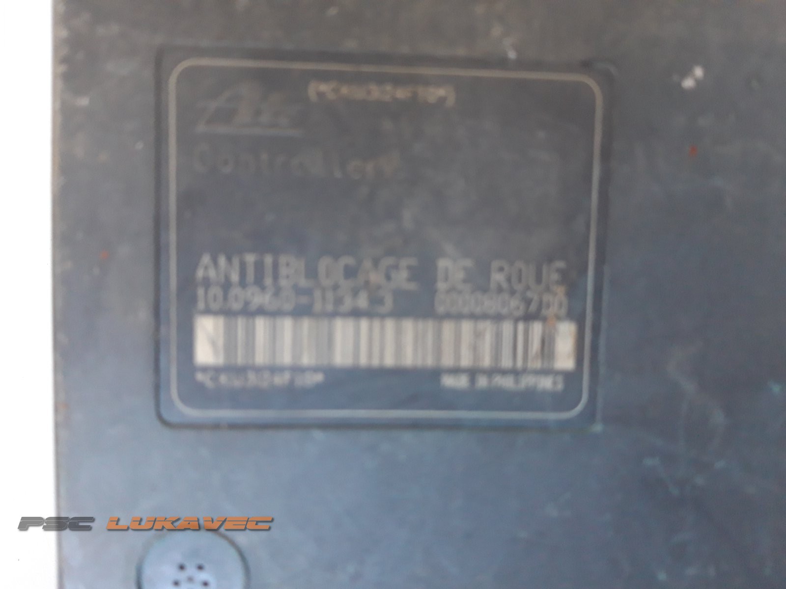 PEUGEOT 206 ABS CENTRALA 9650222880 10.0960-1134