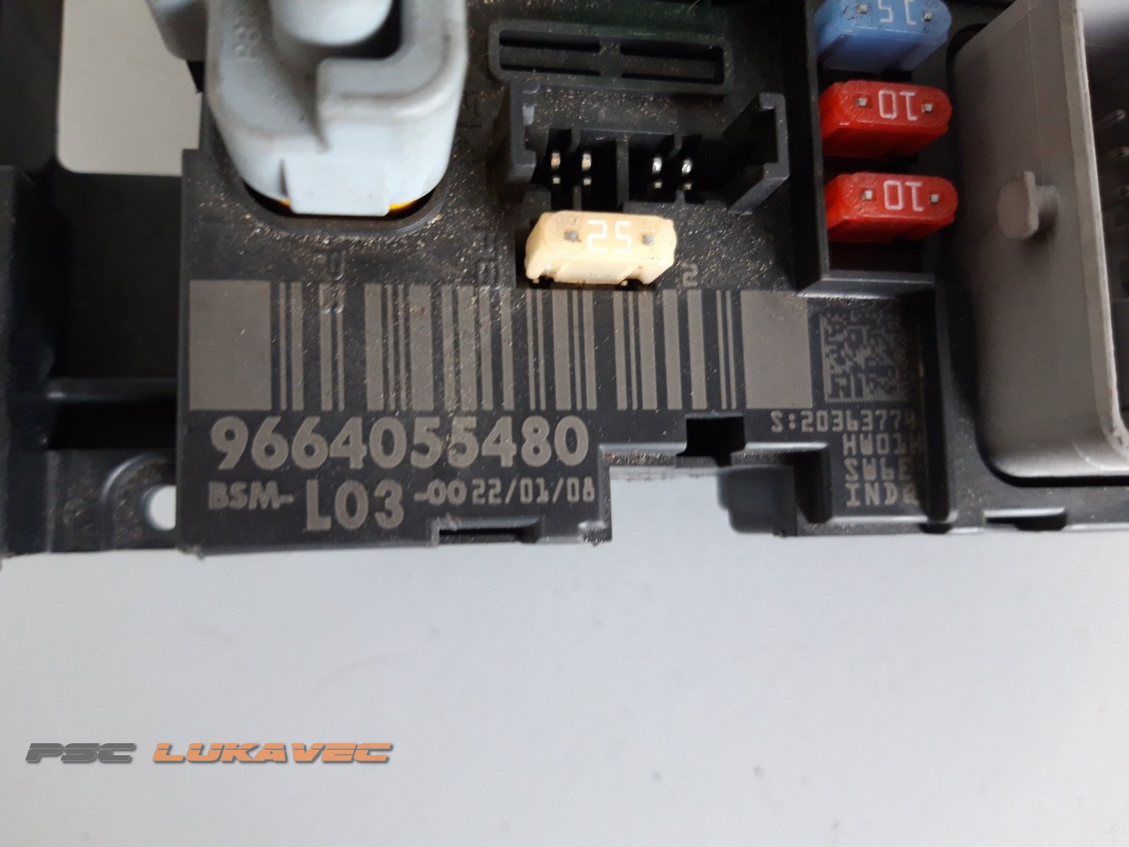 CITROEN C3 KUTIJA OSIGURAČA 9664055480 BSM L03-00