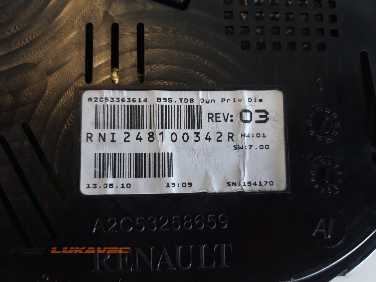 RENAULT MEGANE 3 KILOMETAR SAT MEGANE 3 INSTRUMENT TABLA 1.5 DCi