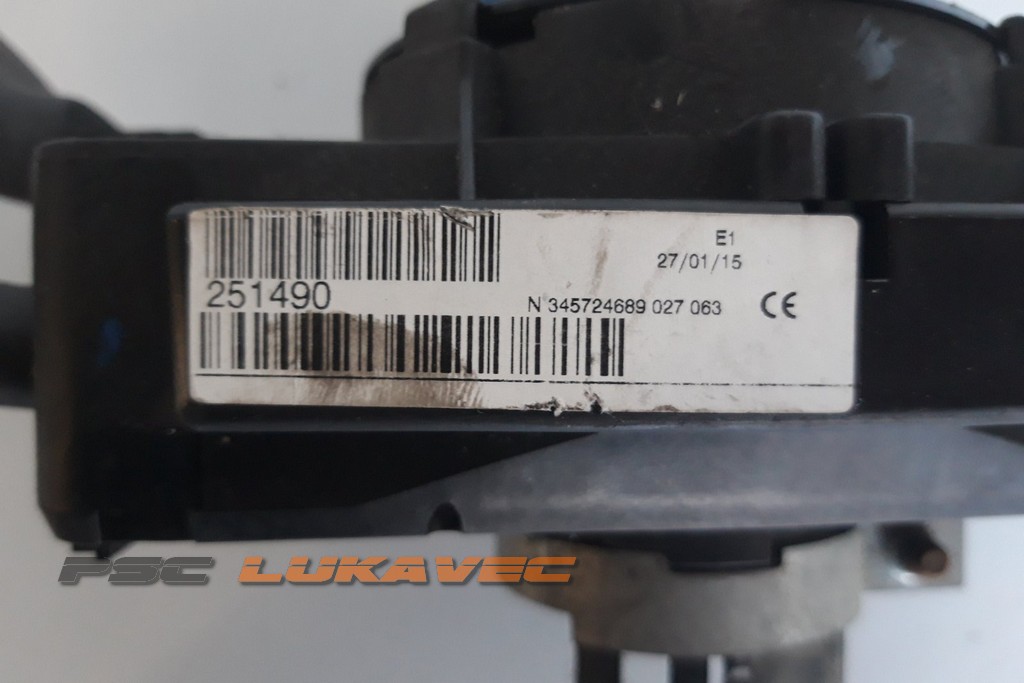 PEUGEOT 307 ZAVOJNICA VOLANA 345724689 6242G1