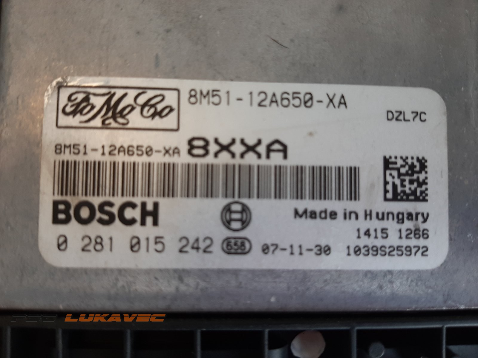 FORD 1.6 TDCI KOMPJUTER MOTORA BOSCH 0281015242