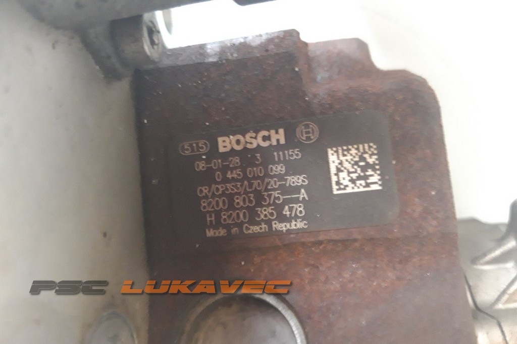 RENAULT LAGUNA 3 VISOKOTLAČNA PUMPA 2.0 DCi 8200803375A 0445010099
