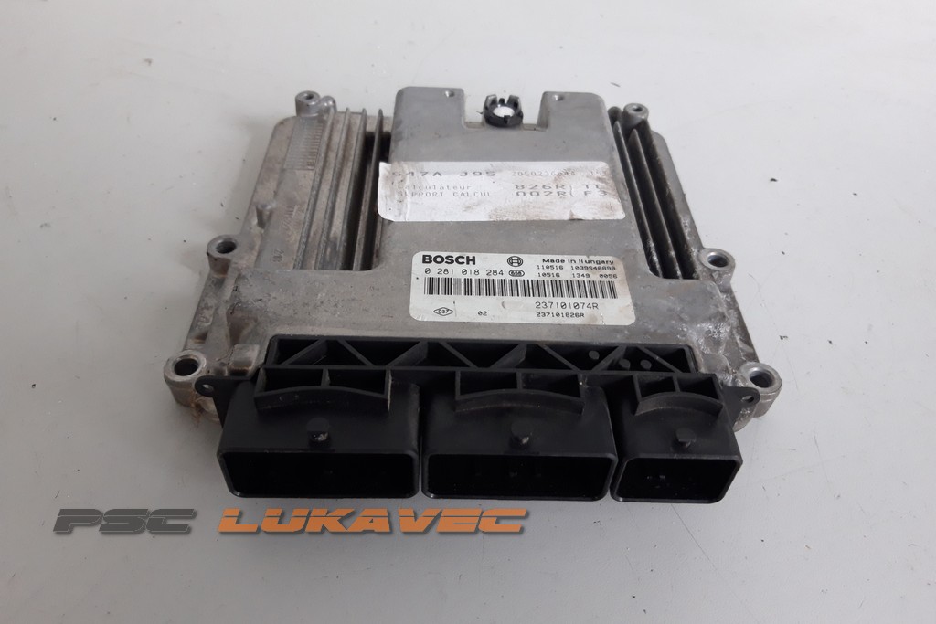 RENAULT SCENIC 3 KOMPJUTER MOTORA 1.6 DCI 237101074R 0281018284