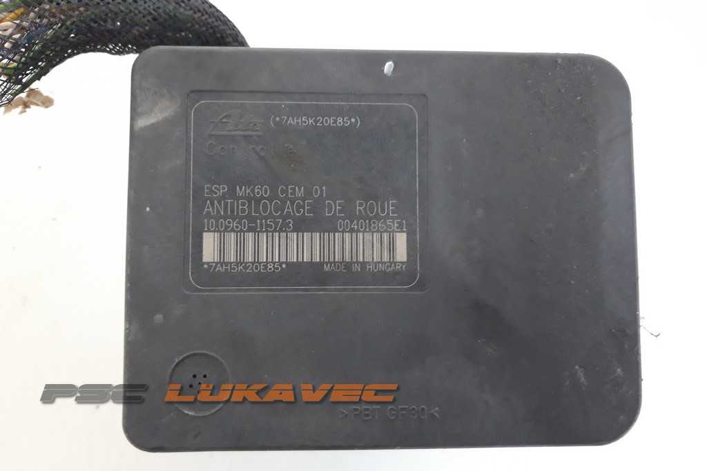 PEUGEOT 206 ABS CENTRALA 206 ABS PUMPA 9659137080 MK60 CEM01