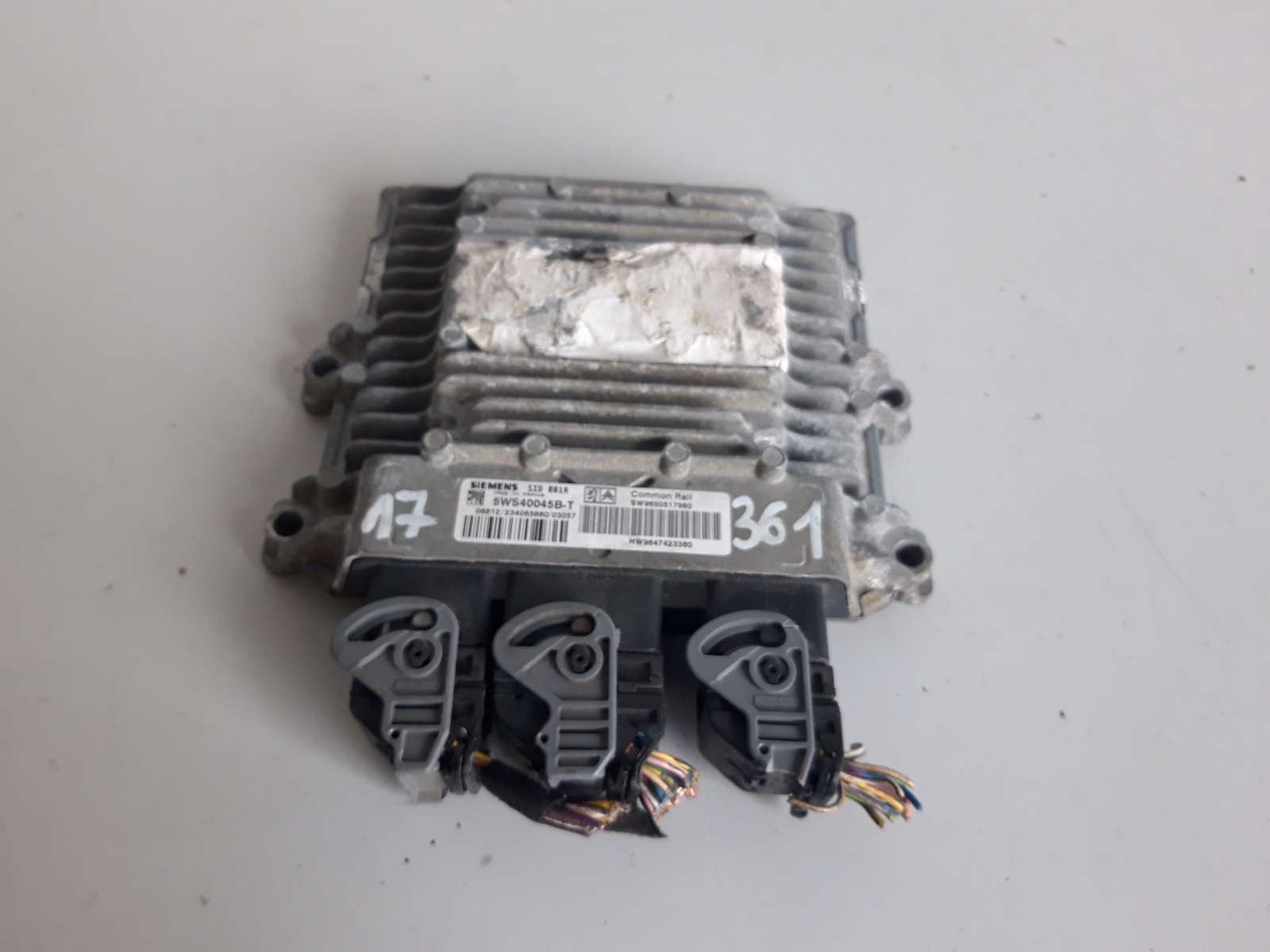 CITROEN BERLINGO KOMPJUTER MOTORA 2.0 HDi 9647423380 SID801A