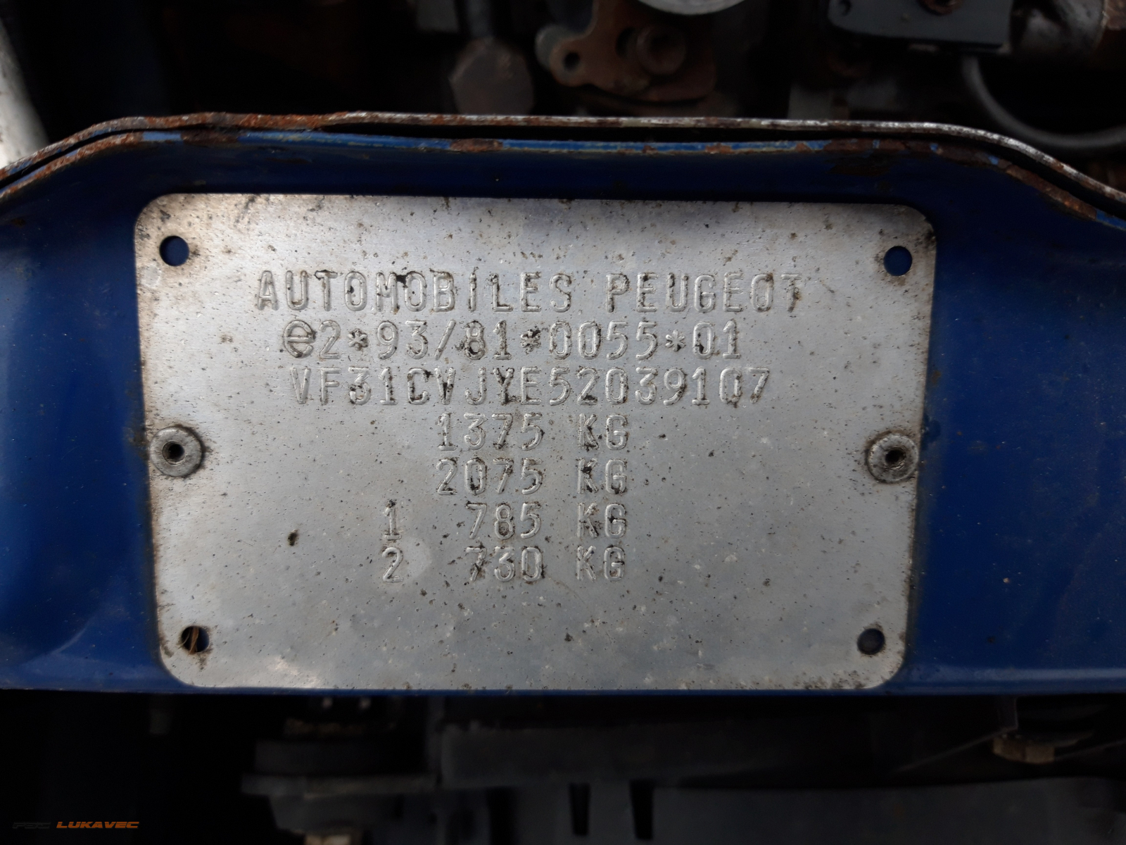 PEUGEOT 106 DIJELOVI 1.5D 1997.