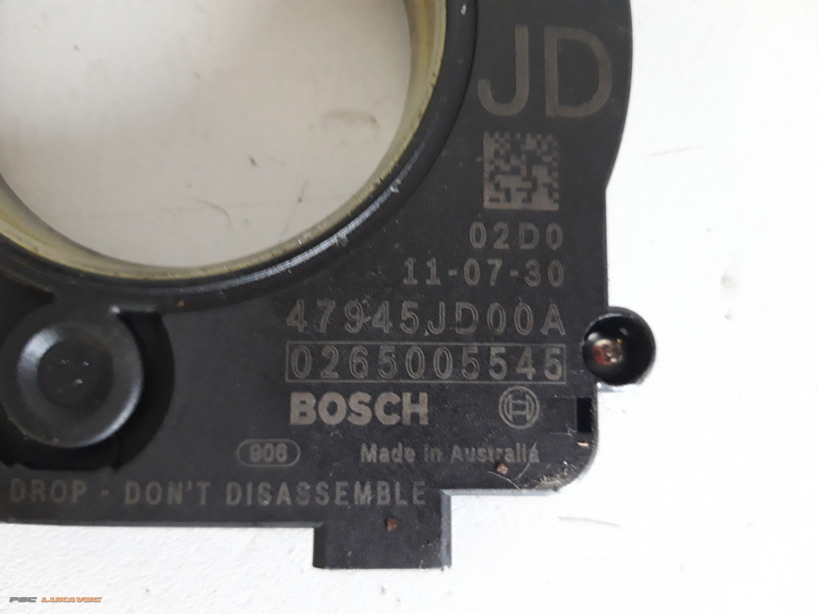 NISSAN QASHQAI SENZOR KUTA VOLANA 0265005545 47945JD00A