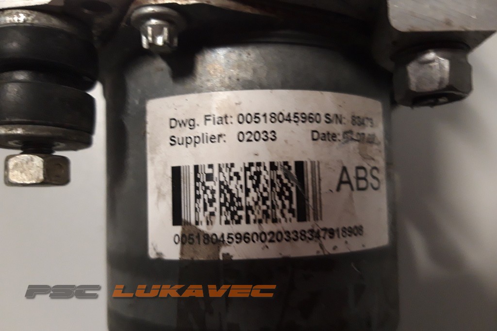 PEUGEOT  BOXER ABS CENTRALA 00518045960 0265232112