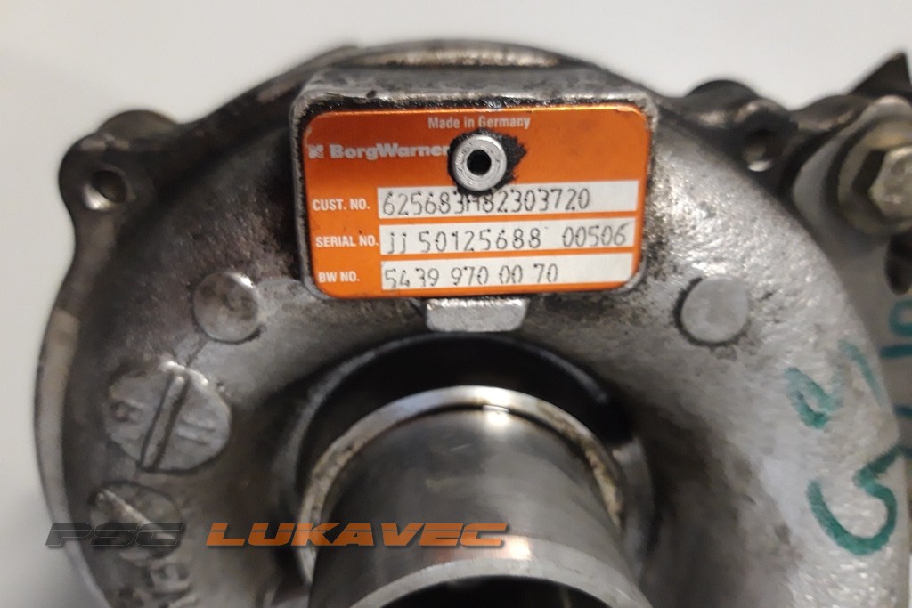 RENAULT TURBINA 1.5 DCI 78 kW 54399700070