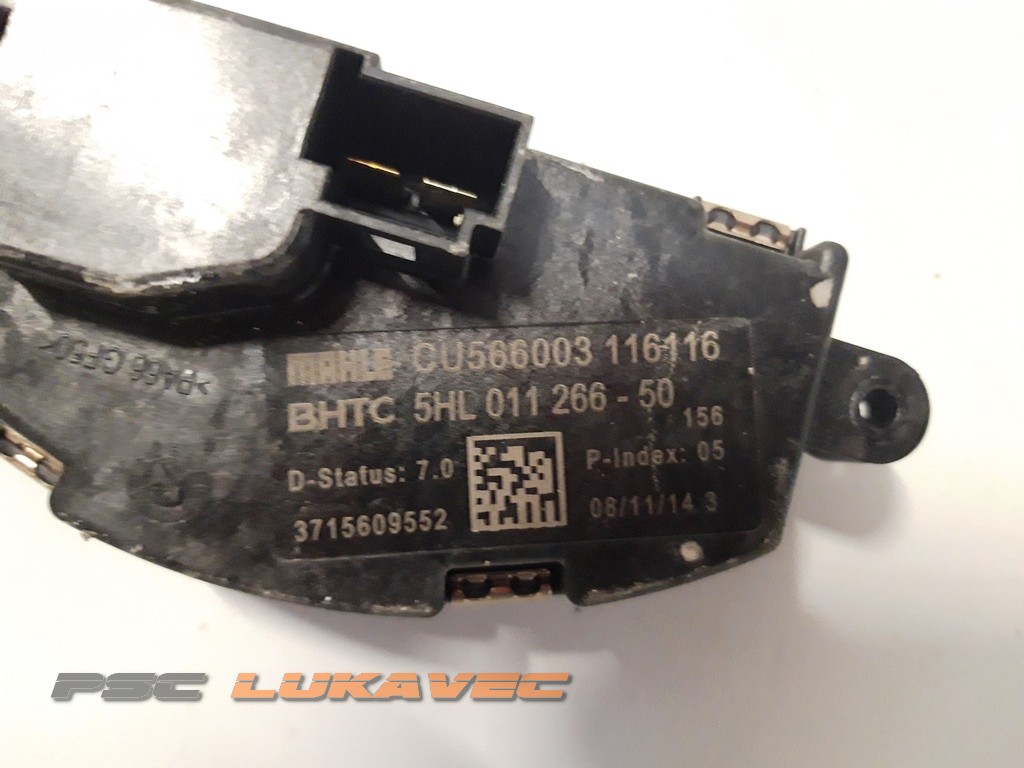 MERCEDES VITO OTPORNIK VENTILATORA KABINE 5HL01126650