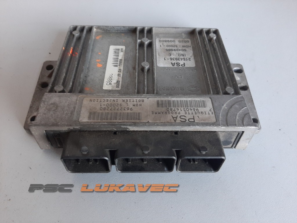 CITROEN XSARA PICASSO KOMPJUTER MOTORA 9640514780 S2000-1