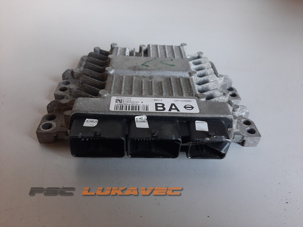 NISSAN QASHQAI KOMPJUTER MOTORA 1.5 DCI SID 303 S180033107 23710JD59C