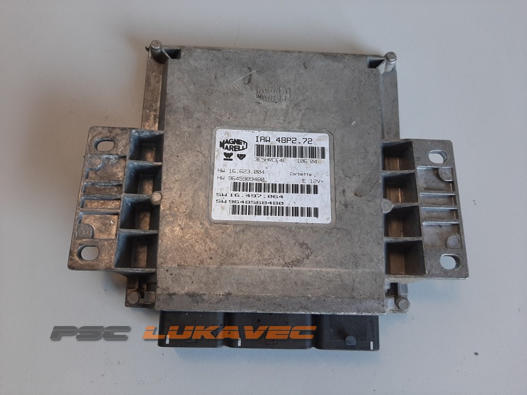 PEUGEOT 206 1.4i KOMPJUTER MOTORA IAW 48P2.72 9648568480