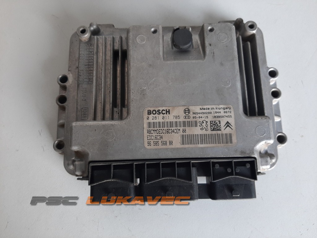 CITROEN C3 KOMPJUTER MOTORA 1.4 HDI EDC16C34 9658556880