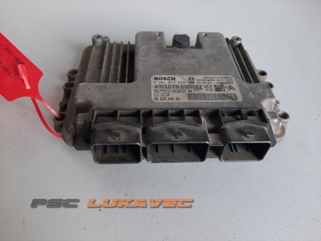 PEUGEOT PARTNER KOMPJUTER MOTORA 1.6 HDI EDC16C34 9663944680