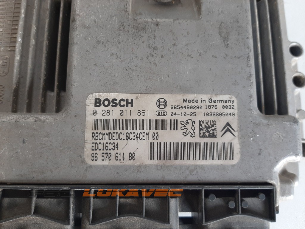 CITROEN C2 KOMPJUTER MOTORA 1.4 HDI EDC16C34 9657061180