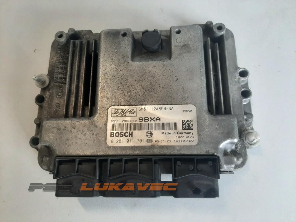 FORD FOCUS 2 KOMPJUTER MOTORA 1.6 TDCI 6M5112A650NA 0281011701
