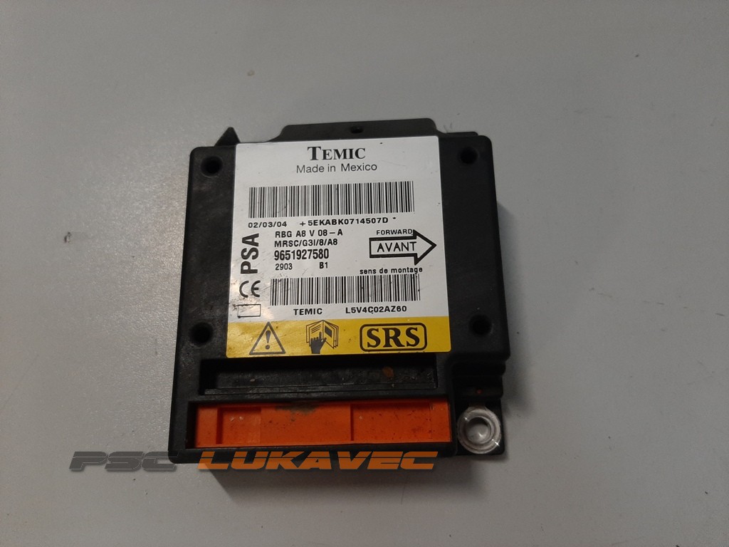 CITROEN C3 MODUL ZRAČNOG JASTUKA 9651927580
