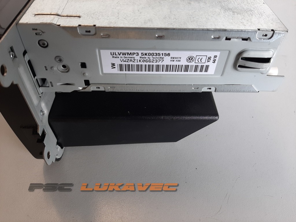VW GOLF 6 CD RADIO MP3 5K0035156