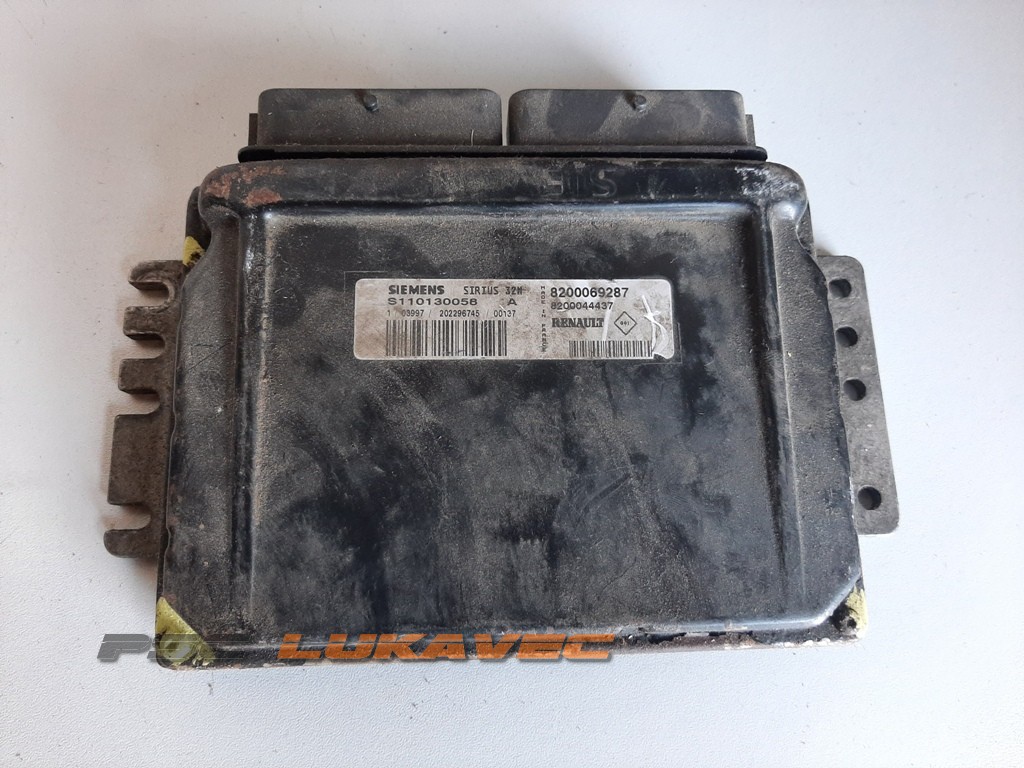 RENAULT CLIO 2 KOMPJUTER MOTORA 1.2 16V SIRIUS 32N 8200069287