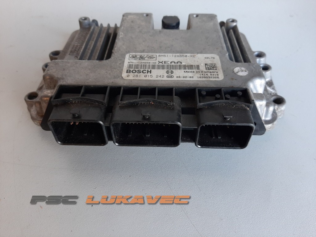 FORD FOCUS 2 KOMPJUTER MOTORA 1.6 TDCI 8M5112A650XE 0281015242