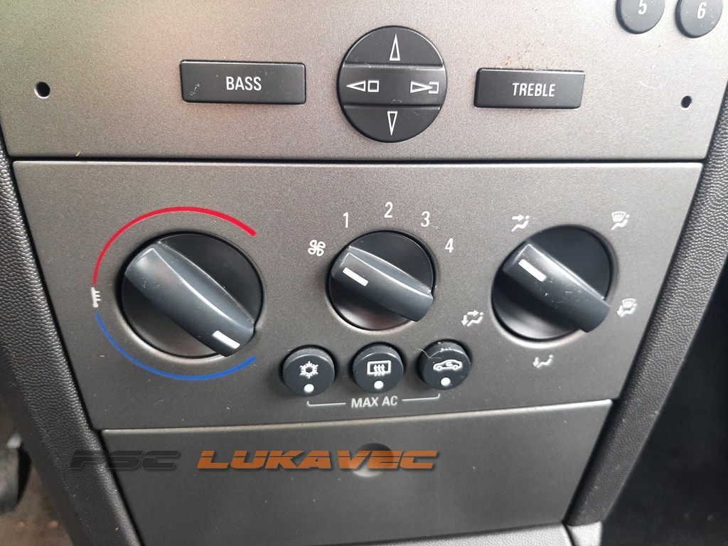OPEL MERIVA A PREKIDAČI VENTILACIJE I KLIME