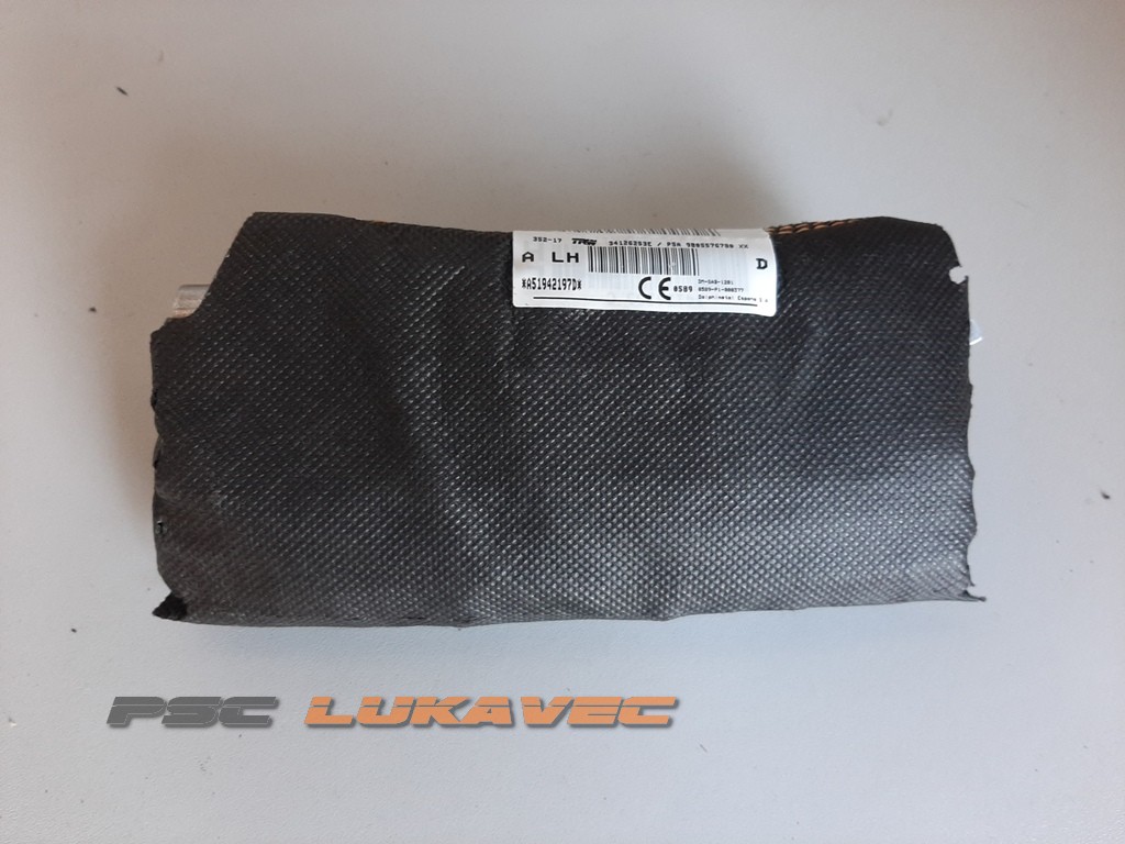 PEUGEOT 308 SW ZRAČNI JASTUK SJEDALA PREDNJI LIJEVI 9805576780