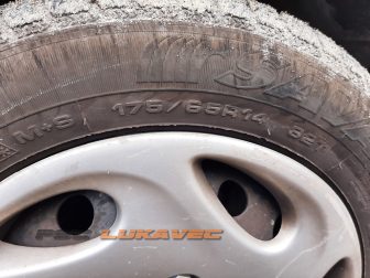 PEUGEOT 206 ČELIČNE FELGE 14 COLA 175/65R14