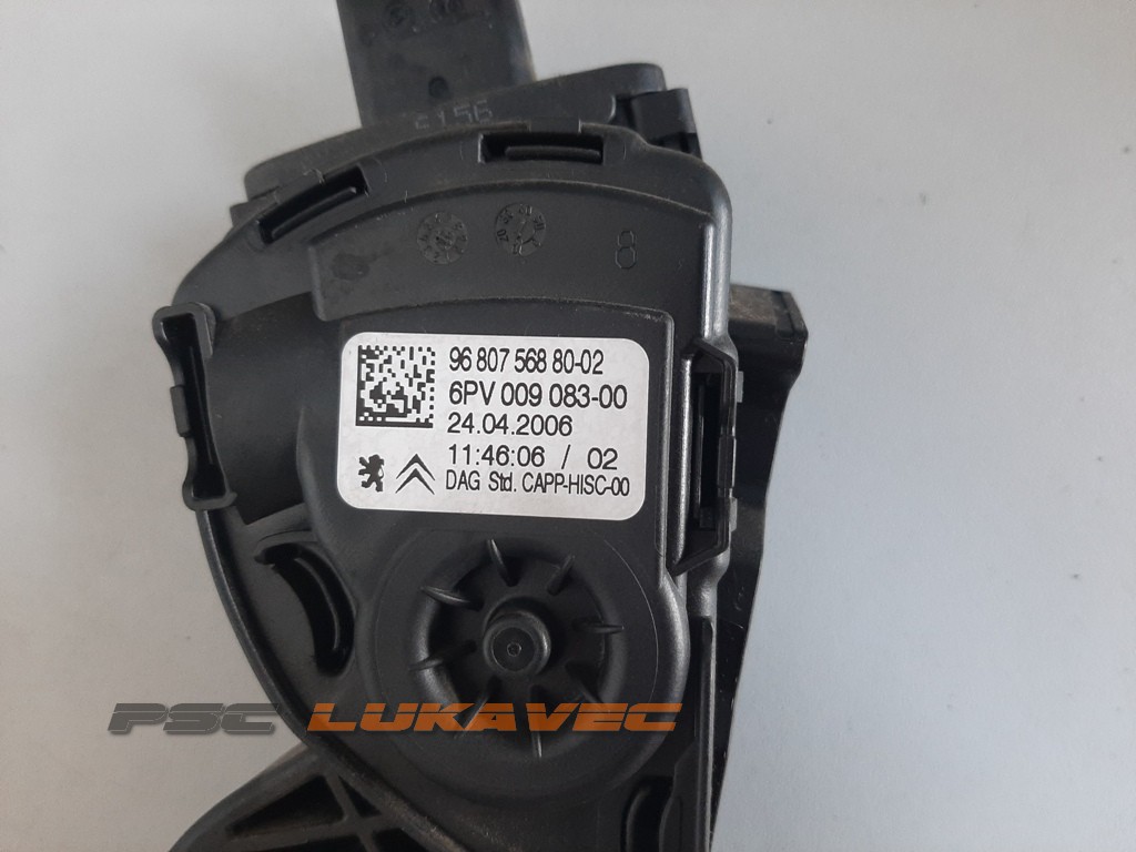 PEUGEOT 207 POTENCIOMETAR GASA 207 PAPUČICA GASA 9680756880