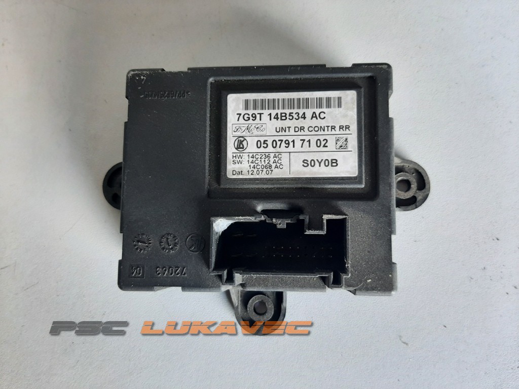 FORD MONDEO 4 KOMFORT MODUL 2.0 TDCI 7G9T14B534AC