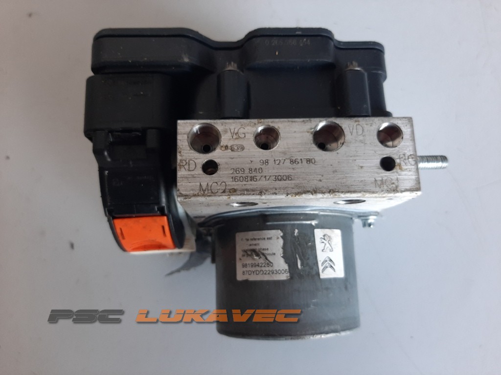 PEUGEOT 3008 ABS PUMPA 3008 ABS CENTRALA 0265956353 9812786180