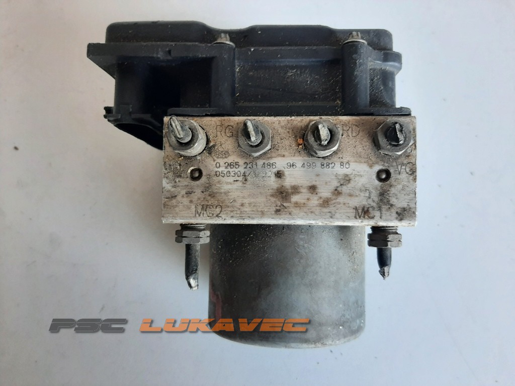 CITROEN C4 ABS PUMPA C4 ABS CENTRALA 0265231486 9649988280