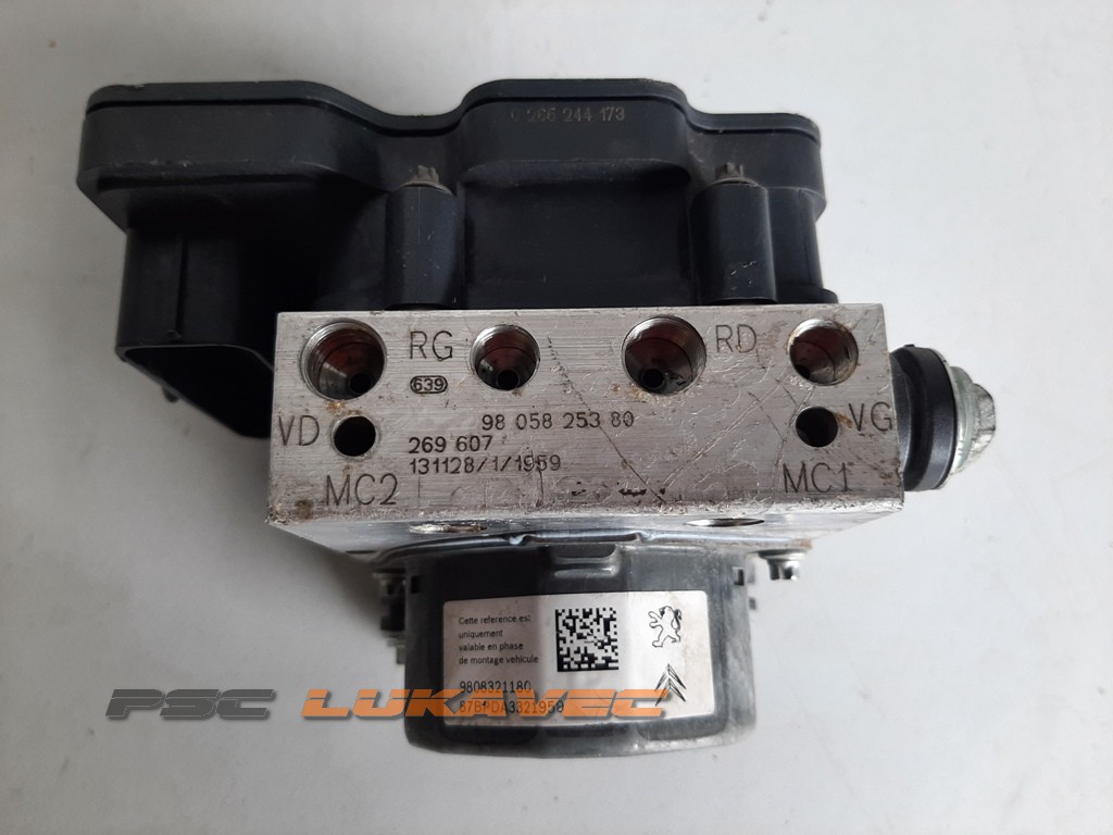 PEUGEOT 308 ABS PUMPA 308 ABS CENTRALA 0265956062 9805825380