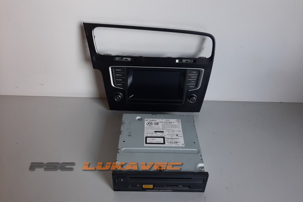 VW GOLF 7 RADIO GOLF 7 NAVIGACIJA 5G0919605D