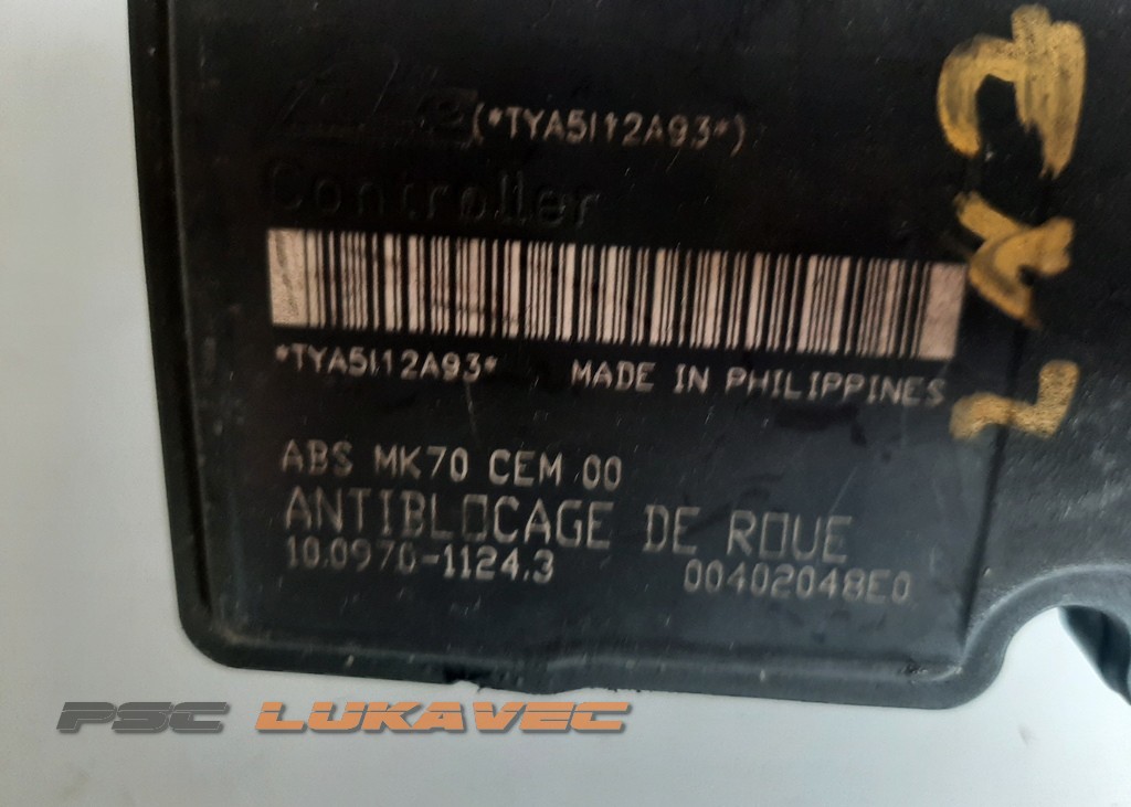 CITROEN C3 ABS PUMPA MK70CEM00