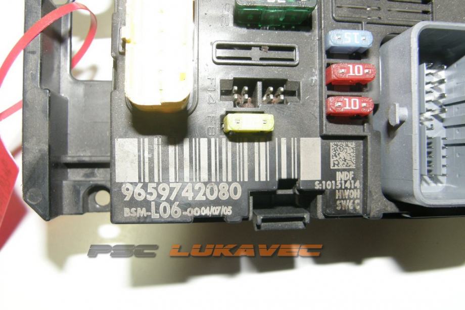 PEUGEOT KUTIJA  OSIGURAČA PEUGEOT BSM 9659742080  L06-00