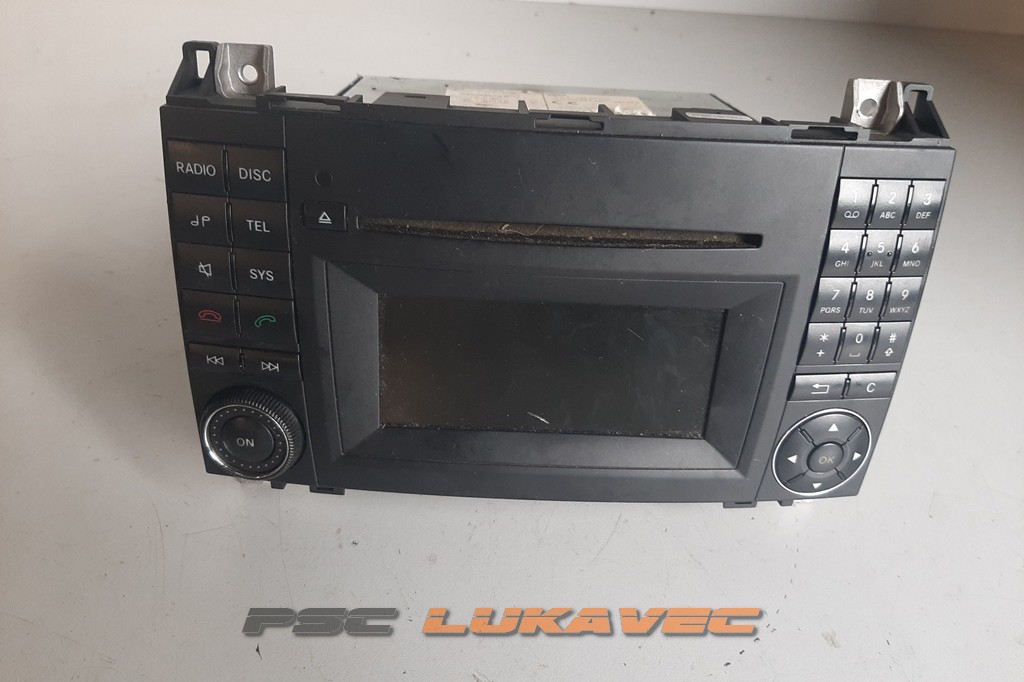 MERCEDES B W245 KLASA CD RADIO A16987066494