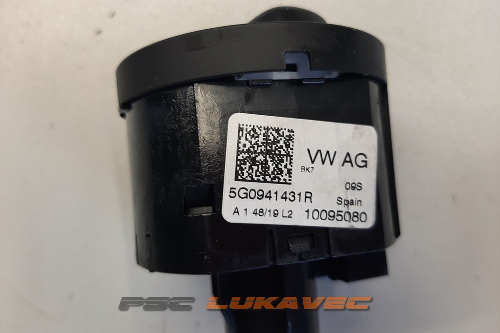 VW POLO 1.6 TDI 16V 2018. PREKIDAČ SVJETALA 5G0941431R