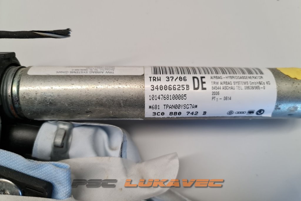 PASSAT B6 2.0 TDI KROVNE ZAVJESE 2007.