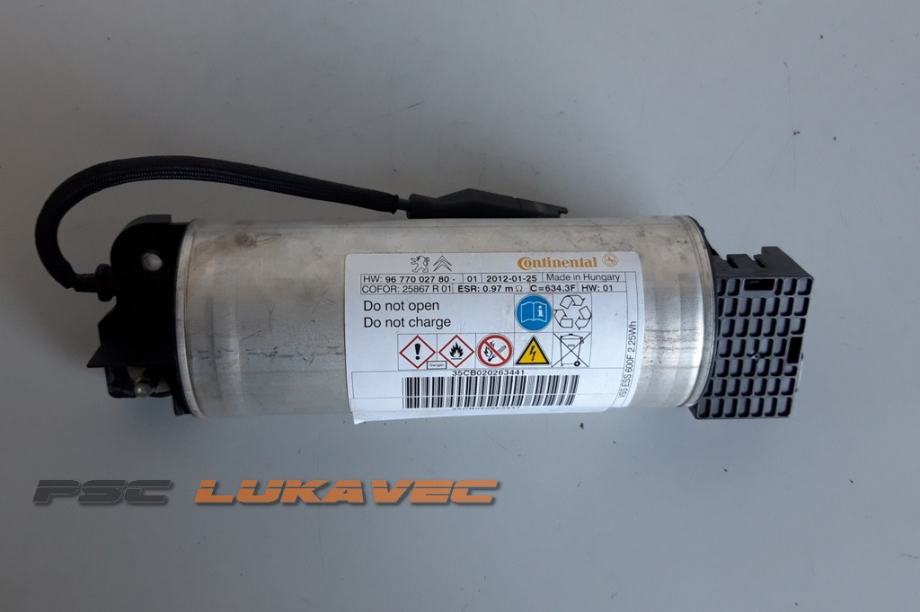 KONDENZATOR PEUGEOT START STOP 9670080280