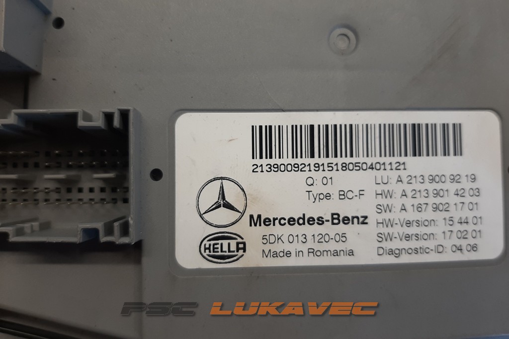 MERCEDES E KLASA KUTIJA OSIGURAČA 5DK013120-05