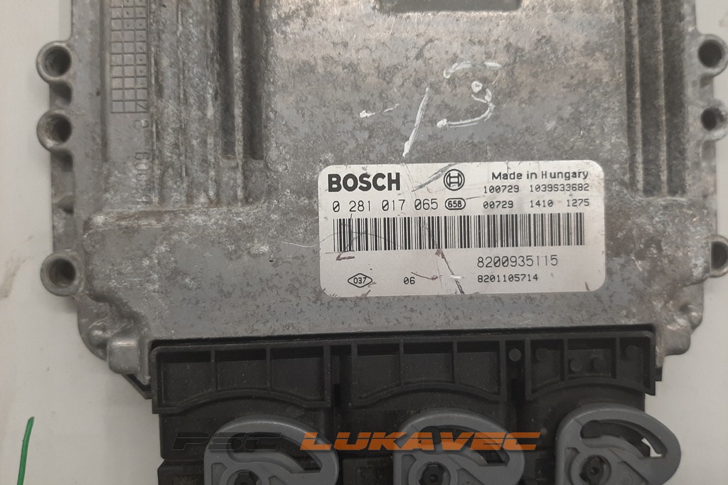 RENAULT TRAFIC II 2.0 DCI KOMPJUTER MOTORA 0 281 017 065