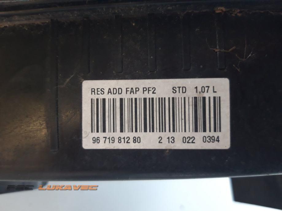 PEUGEOT 3008 1.6 HDI SPREMNIK ADITIVA 9671981280 2012.